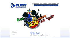 Desktop Screenshot of clkss.org.ph